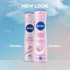 NIVEA Deo Pearl & Beauty Extracts & 0% Alcohol, For Smooth Underarms, 48H Freshness and Odour Protection [150 ml]