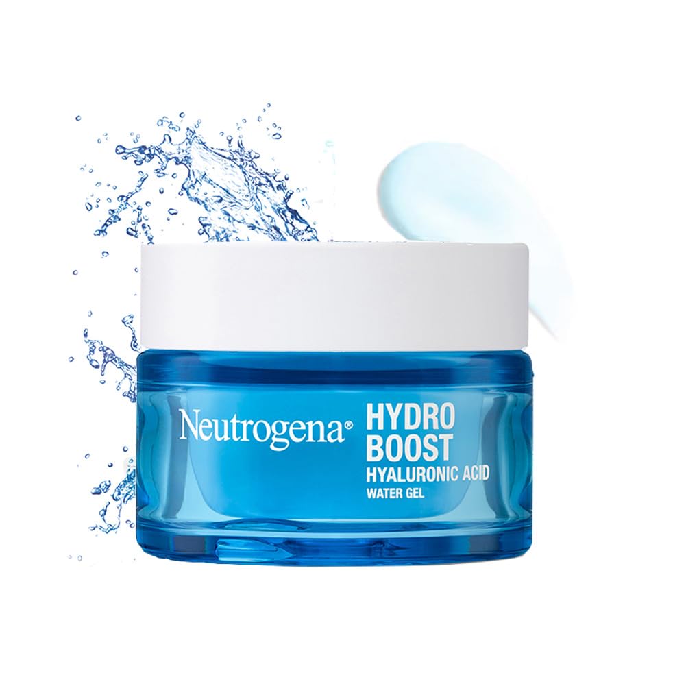 Neutrogena Hydro Boost Hyaluronic Acid Water Gel Light Face Moisturizer For Normal, Dry & Oily Skin [50 g]