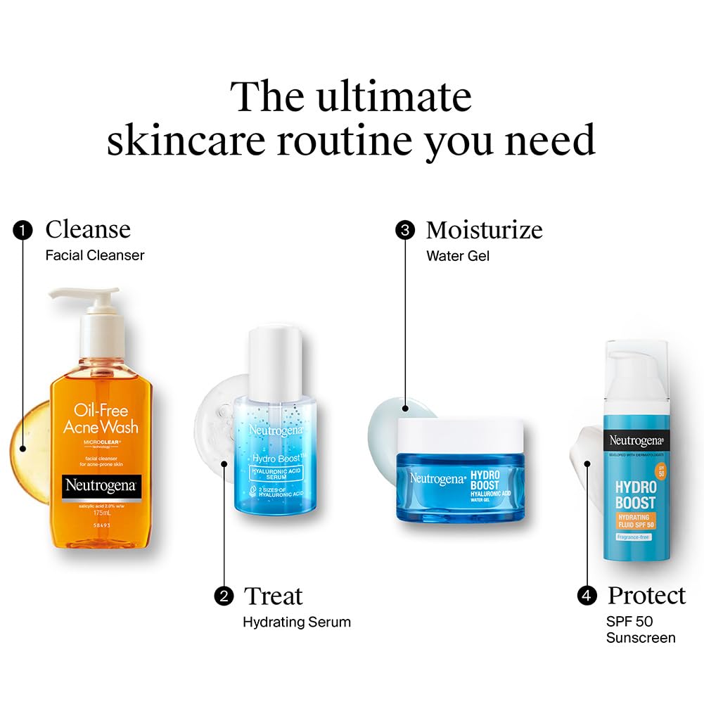 Neutrogena Oil Free Acne Cleansing Face Wash with 2% Salicylic Acid for Acne Prone & Oily Skin [175 ml]