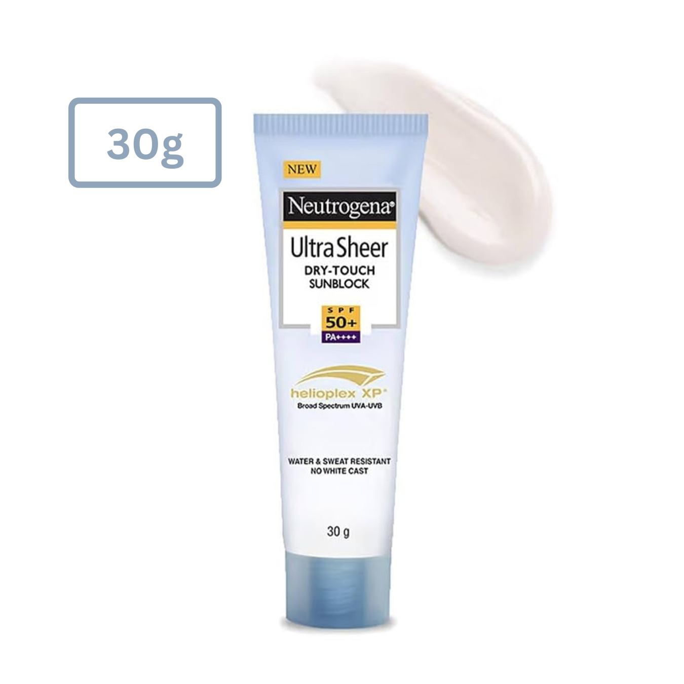 Neutrogena Ultrasheer SPF50+ PA++++ Ultra Light Moisturizing Face Sunscreen Oily & Sensitive Skin [30g]