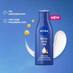 Nivea Deep Moisture Serum Vit E Body Lotion 48H Intense Moisturization Almond Oil Dry-Very Dry Skin [120 ml]