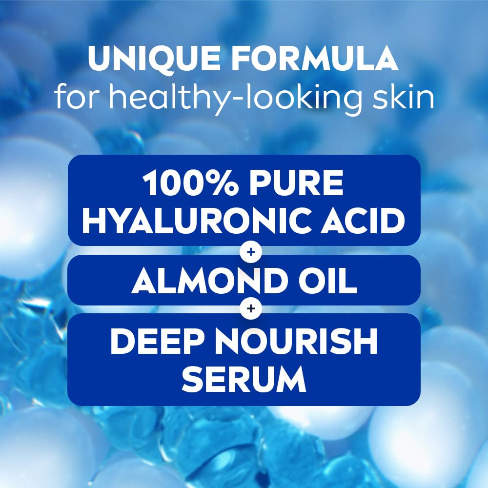 Nivea Deep Moisture Serum Vit E Body Lotion 48H Intense Moisturization Almond Oil Dry-Very Dry Skin [120 ml]