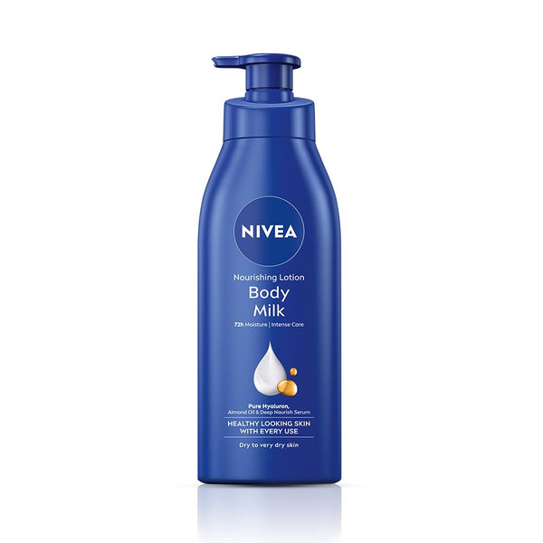 Nivea Deep Moisture Serum Vit E Body Lotion 48H Intense Moisturization Almond Oil Dry-Very Dry Skin [400 ml]