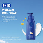 Nivea Deep Moisture Serum Vit E Body Lotion 48H Intense Moisturization Almond Oil Dry-Very Dry Skin [400 ml]