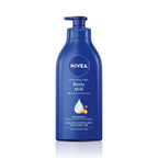 Nivea Deep Moisture Serum Vit E Body Lotion 48H Intense Moisturization Almond Oil Dry-Very Dry Skin [600 ml]