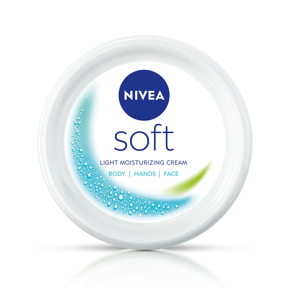 NIVEA Soft Vit E Light Non Sticky Face Moisturiser Cream Fresh & Hydrated Skin For All Skin Types [100 ml]