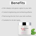 O3+ D -TAN Face Pack for Tan Removal & Glowing Skin - Detan Mask for All Skin Types [300 g]