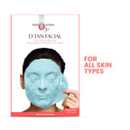 O3+ D-TAN Facial Kit with Peel Off Mask for Tan Removal & Pigmentation | Suitable for All Skin Types [45 g]