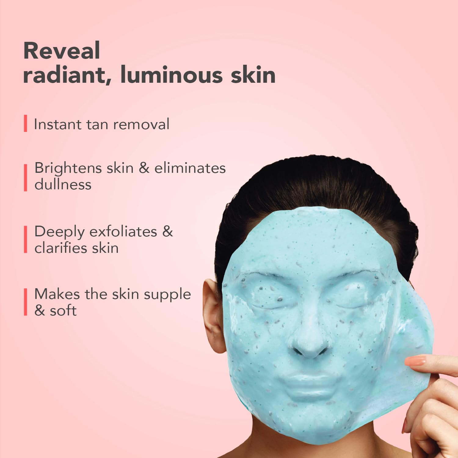 O3+ D-TAN Facial Kit with Peel Off Mask for Tan Removal & Pigmentation | Suitable for All Skin Types [45 g]