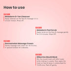 O3+ D-TAN Facial Kit with Peel Off Mask for Tan Removal & Pigmentation | Suitable for All Skin Types [45 g]