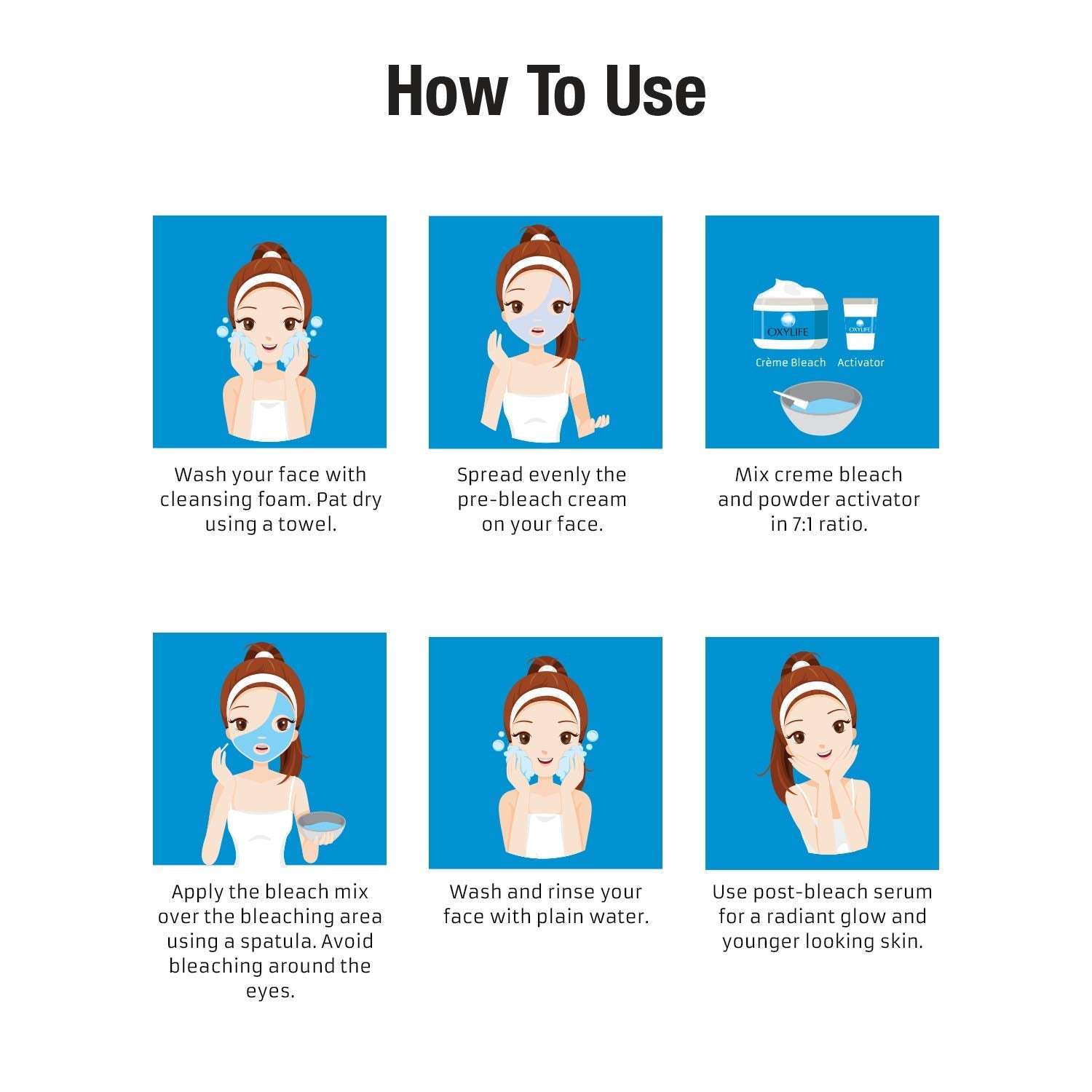 Oxylife Salon Professional Natural Radiance 5 Crème Bleach [310 g]