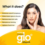 Ozone Instant Glo Bleach With Goodness Of Aloe Vera And Turmuric [250 g]