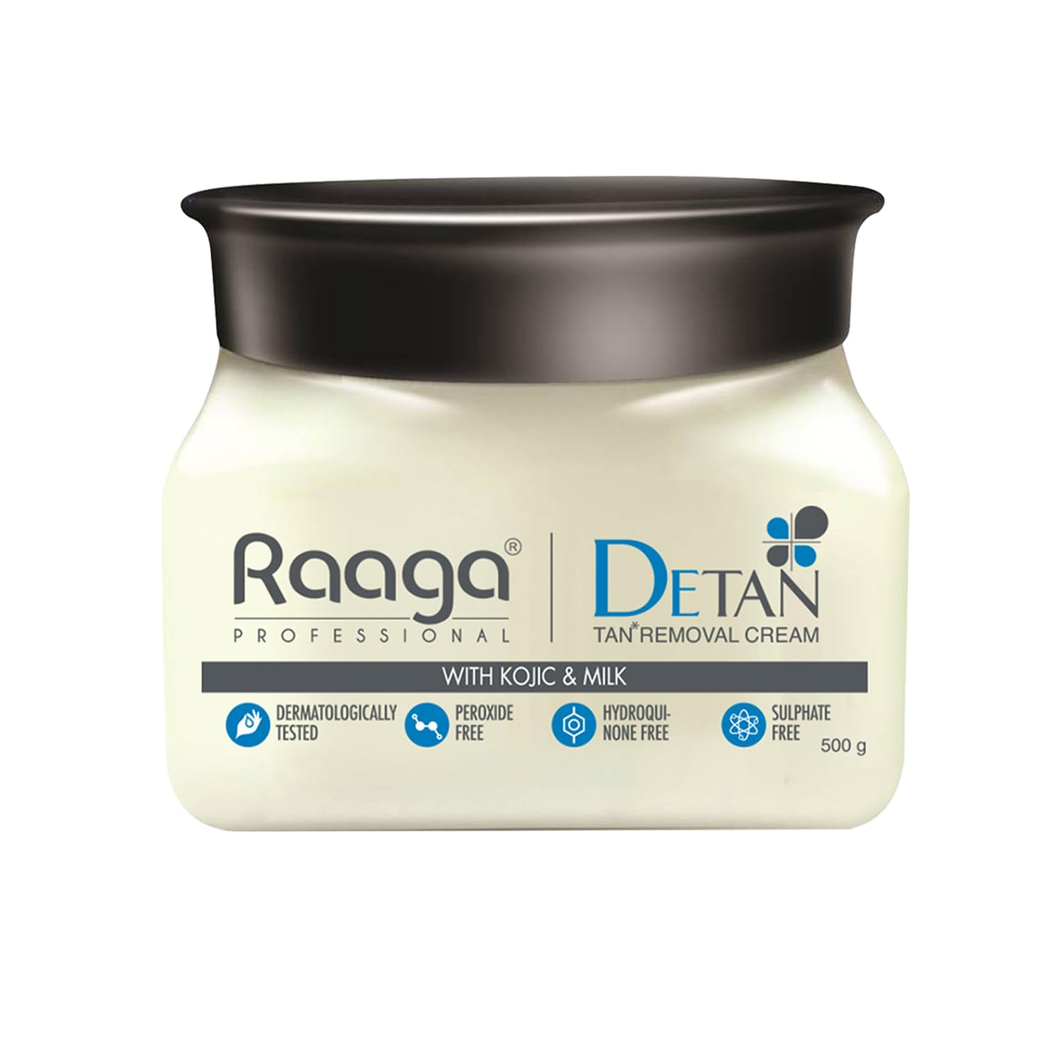 Raaga Professional De Tan Removal Creme With Kojic & Milk [500 g]