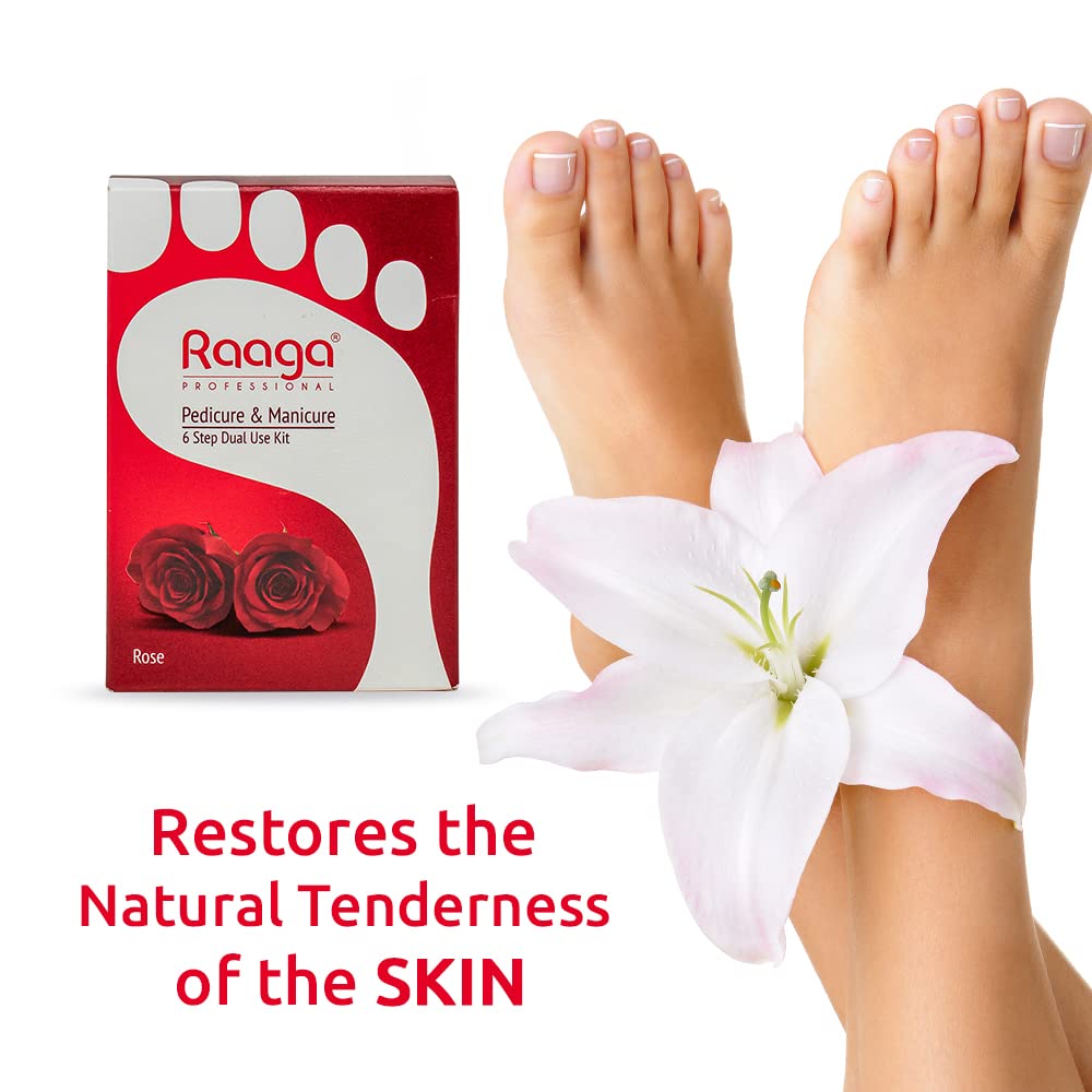 Raaga Professional Manicure & Pedicure, Rose [63 g]