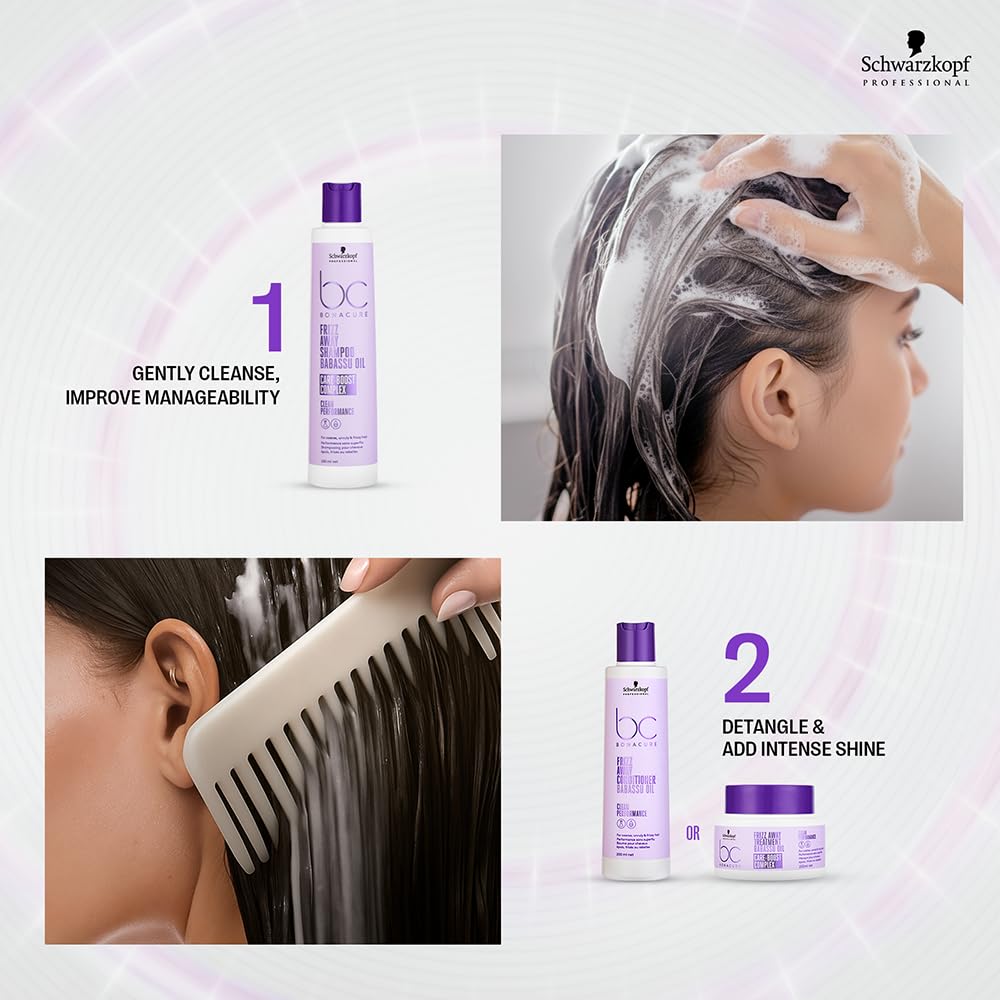 Schwarzkopf Professional Bonacure Frizz Away Shampoo [250 ml]