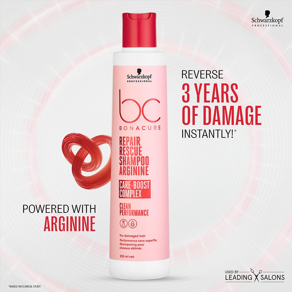 Schwarzkopf Professional Bonacure Repair Rescue Shampoo with Arginine [250 ml]