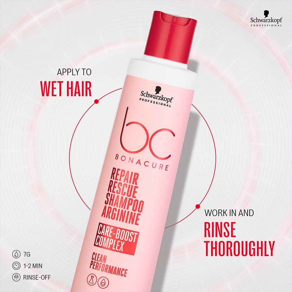 Schwarzkopf Professional Bonacure Repair Rescue Shampoo with Arginine [250 ml]