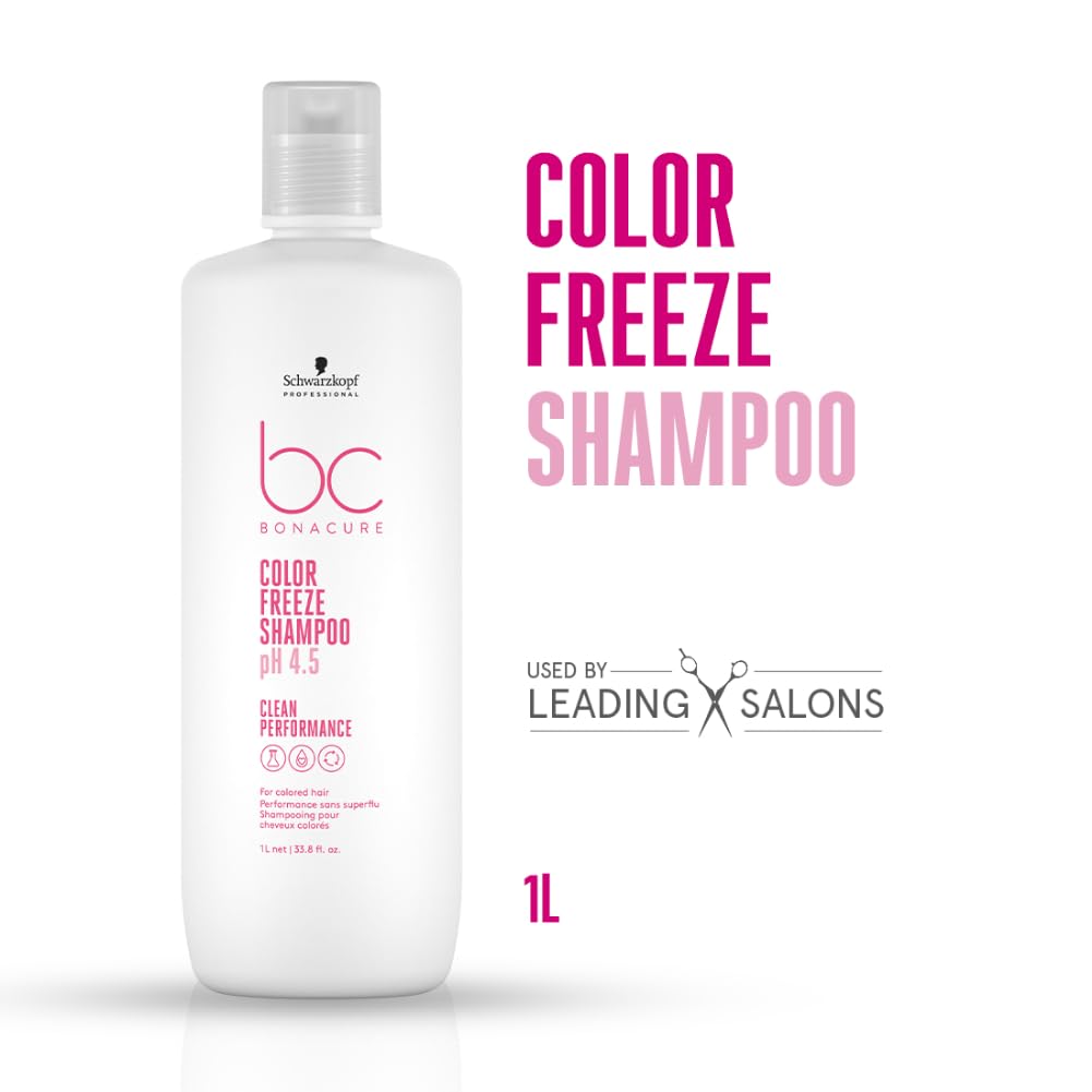 Schwarzkopf Professional Bonacure pH 4.5 Color Freeze Sulfate Free Shampoo [1000 ml]