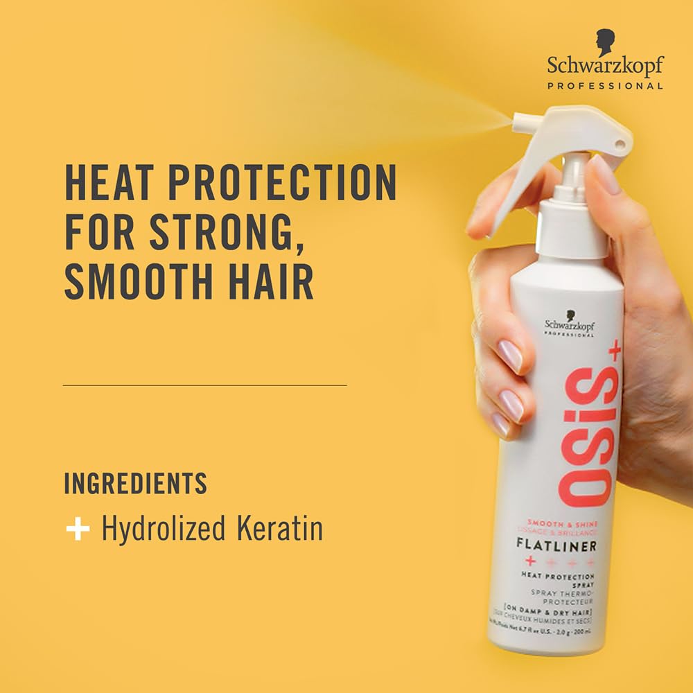 Schwarzkopf Professional OSiS+ Flatliner Heat Protection Spray [200 ml]
