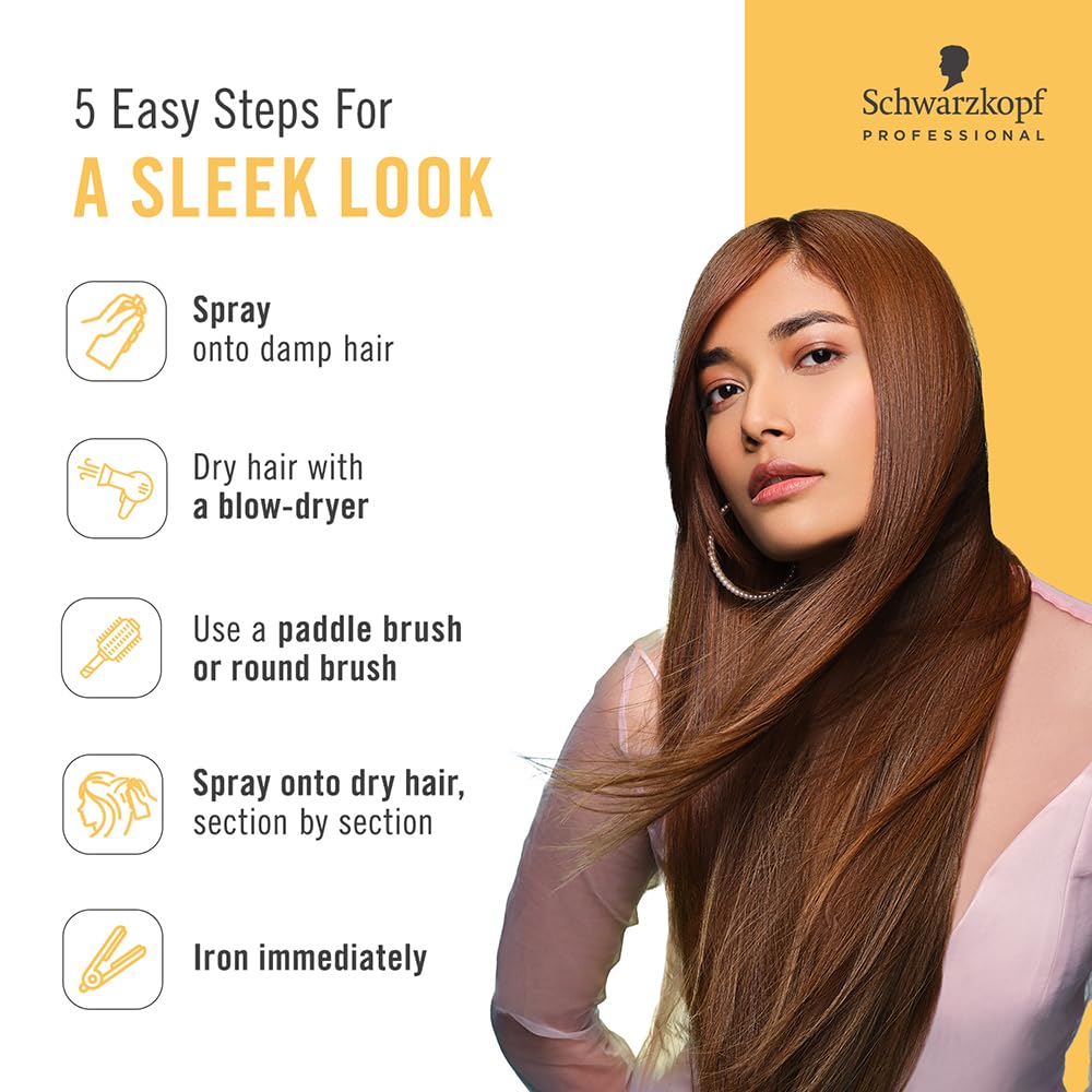 Schwarzkopf Professional OSiS+ Flatliner Heat Protection Spray [200 ml]