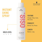 Schwarzkopf Professional OSiS+ Sparkler Hair Styling Shine Spray [300 ml]
