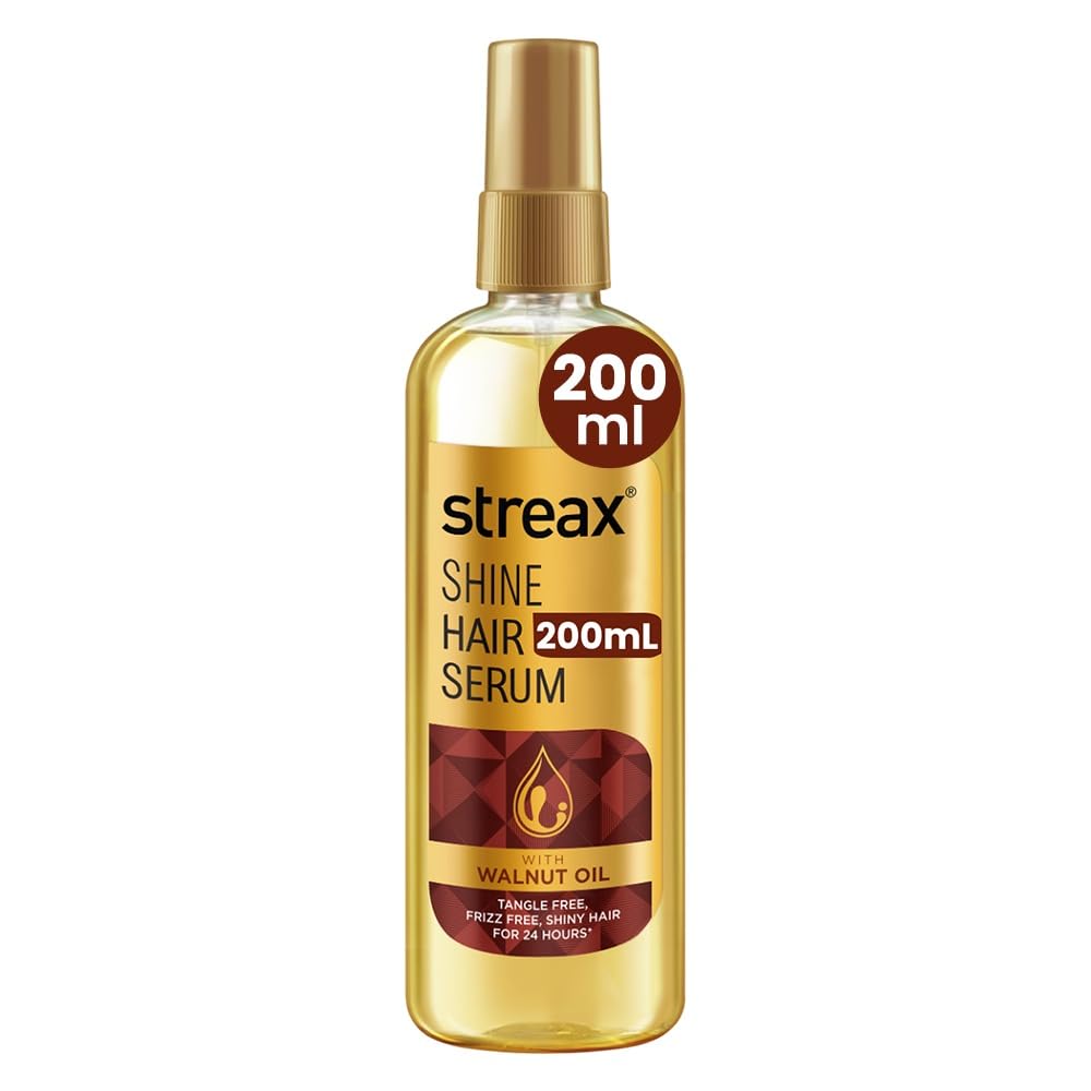 Streax Hair Serum Vitalized with Walnut Oil [200 ml]