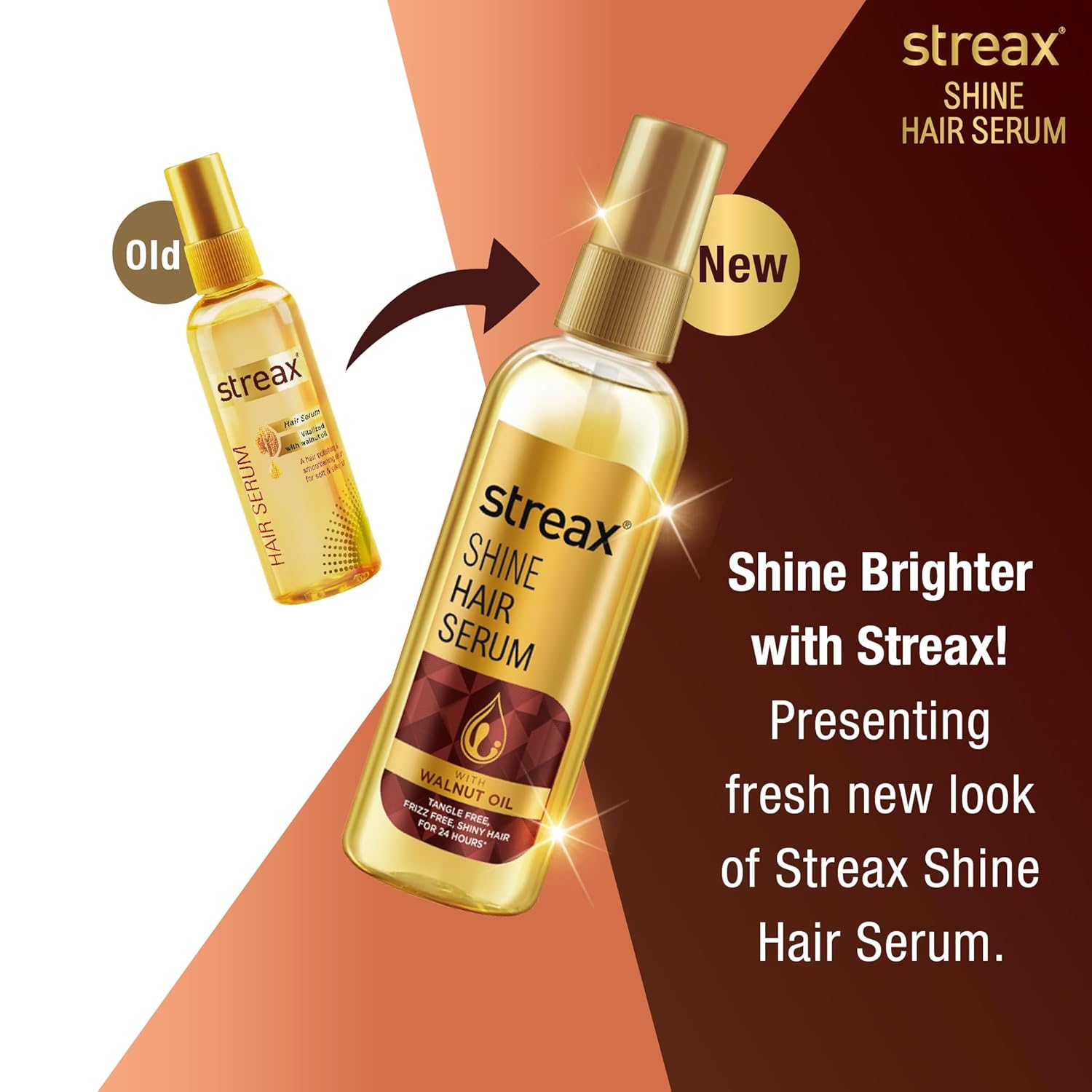Streax Hair Serum Vitalized with Walnut Oil [50 ml]