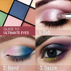 Swiss Beauty Ultimate 9 Pigmented Colors Eyeshadow Palette - Shade 02