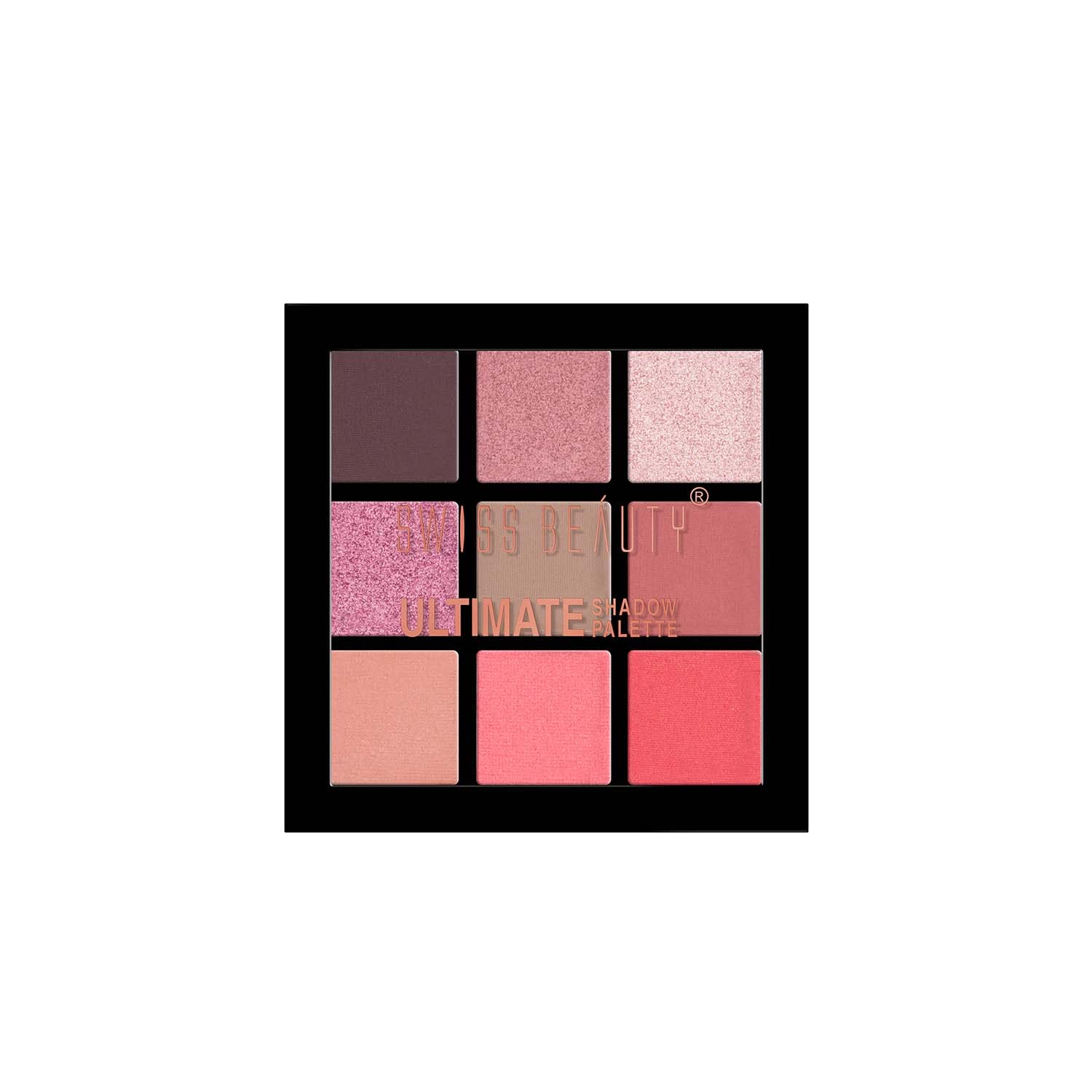 Swiss Beauty Ultimate 9 Pigmented Colors Eyeshadow Palette [6 g]