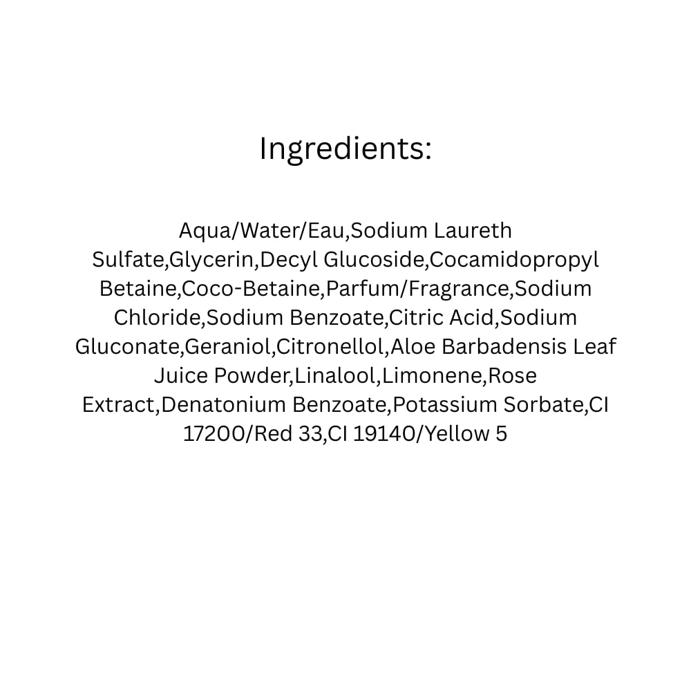 The Body Shop British Rose Shower Gel, Softens & Cleanses, Floral Scent of Rose & Aloe, Soap-Free [250 ml]