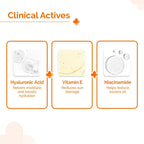 The Derma Co 1% Hyaluronic Sunscreen Aqua Gel with SPF 50 & PA++++ [125g]