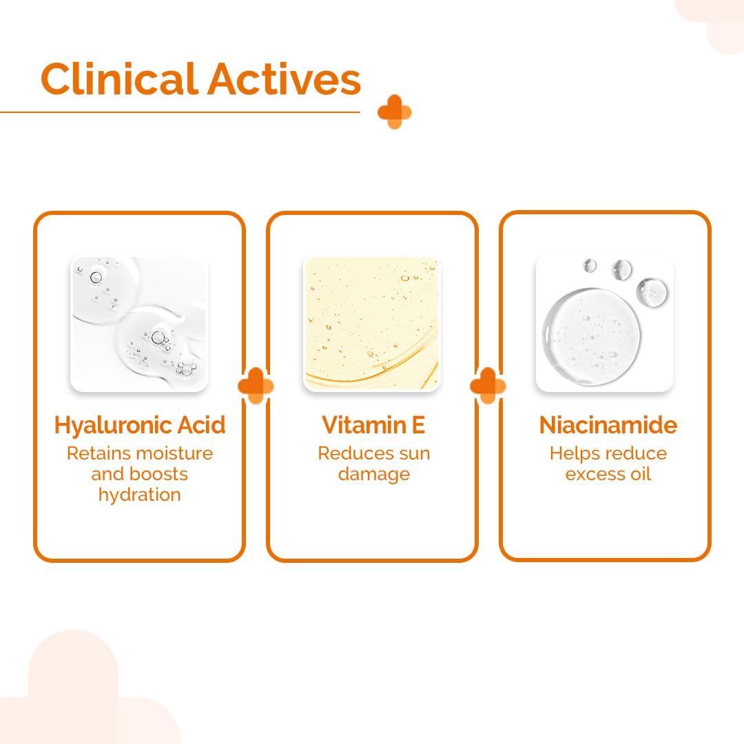 The Derma Co 1% Hyaluronic Sunscreen Aqua Gel with SPF 50 & PA++++ [125g]