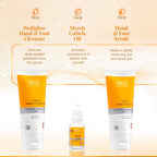 VLCC Pedicure-Manicure Hand & Foot Kit [150 g + 60 ml]