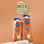 Vaseline Cocoa Glow Serum In Lotion, 100% Pure Cocoa & Shea Butter for Glowing & Soft Skin [600 ml]