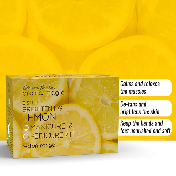 Aroma Magic Lemon Manicure And Pedicure Kit [1067 g]