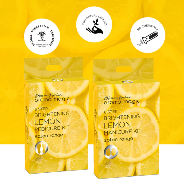 Aroma Magic Lemon Manicure And Pedicure Kit [1067 g]