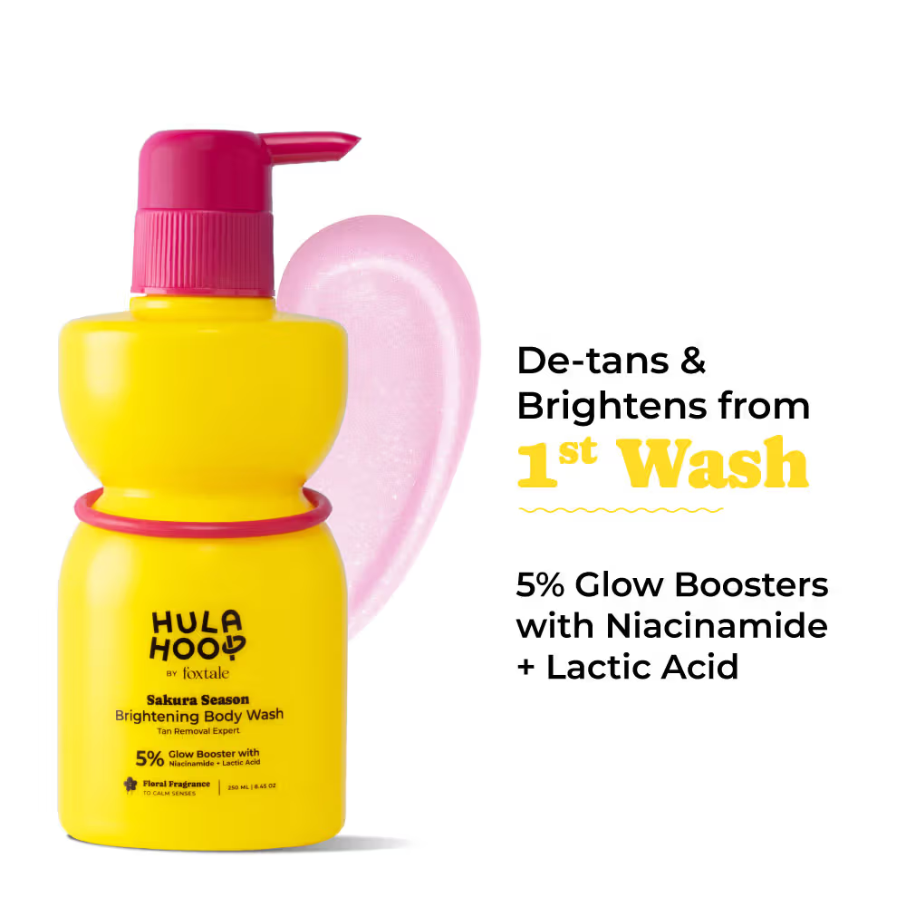Brightening Body Wash With Glycolic Acid & Niacinamide For Glowing Skin [250 ml]