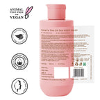 mCaffeine 1% Glycolic Acid Detan Body Wash, 5% Niacinamide-Kojic Acid Reduces Dark Spots & Brightens [300 ml]