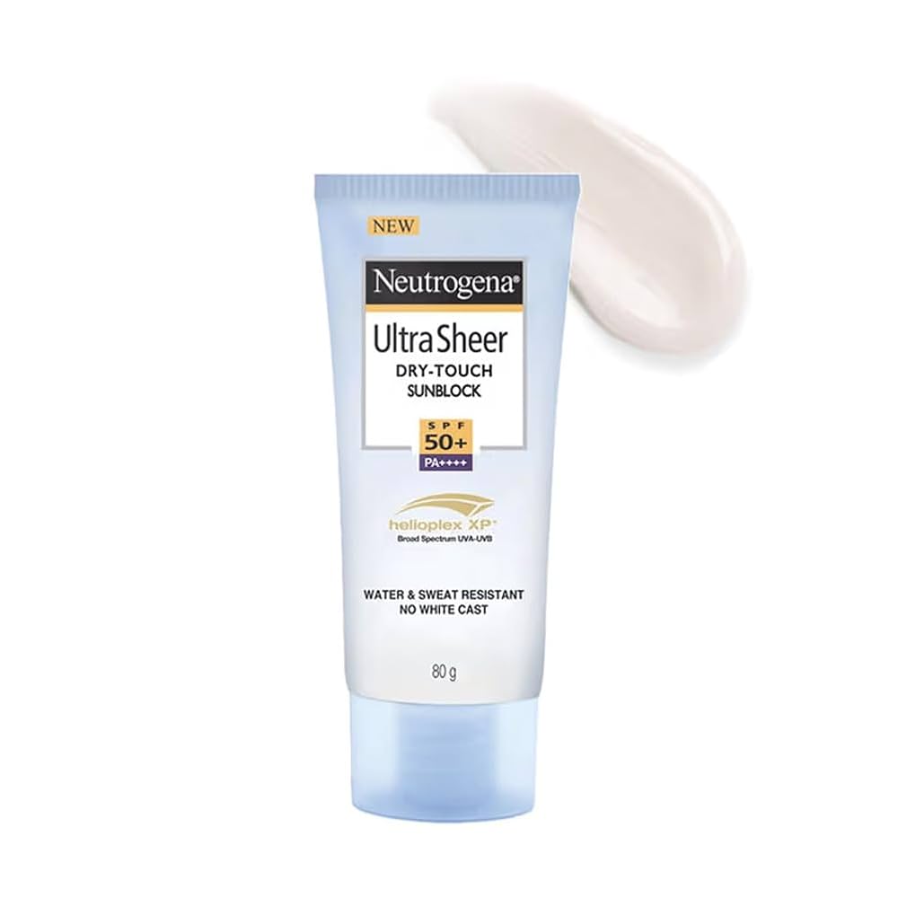 Neutrogena Ultrasheer SPF50+ PA++++ Ultra Light Moisturizing Face Sunscreen Oily & Sensitive Skin